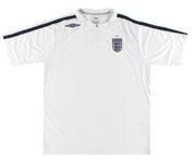 2007-08 England Umbro 1/4 Zip Training Shirt XL