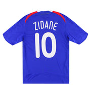 Camiseta adidas Francia Local 2007-08 Zidane #10 Talla S