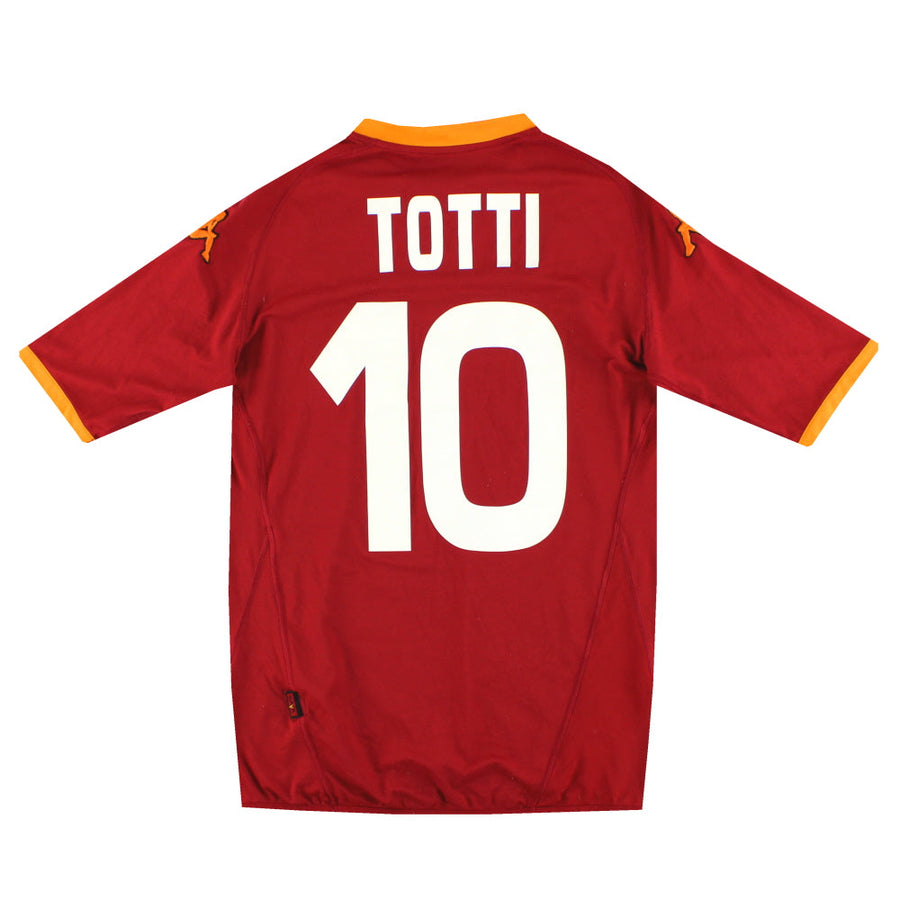 Camiseta Local Kappa Roma 2007-08 Totti #10 L