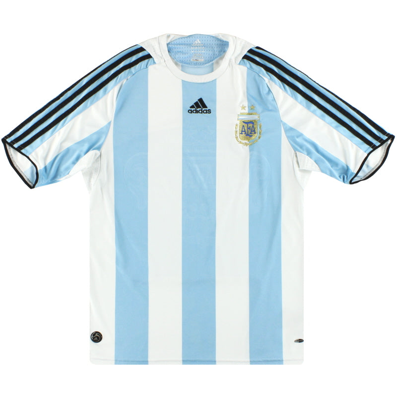 2007-09 Argentina adidas Camiseta Local M