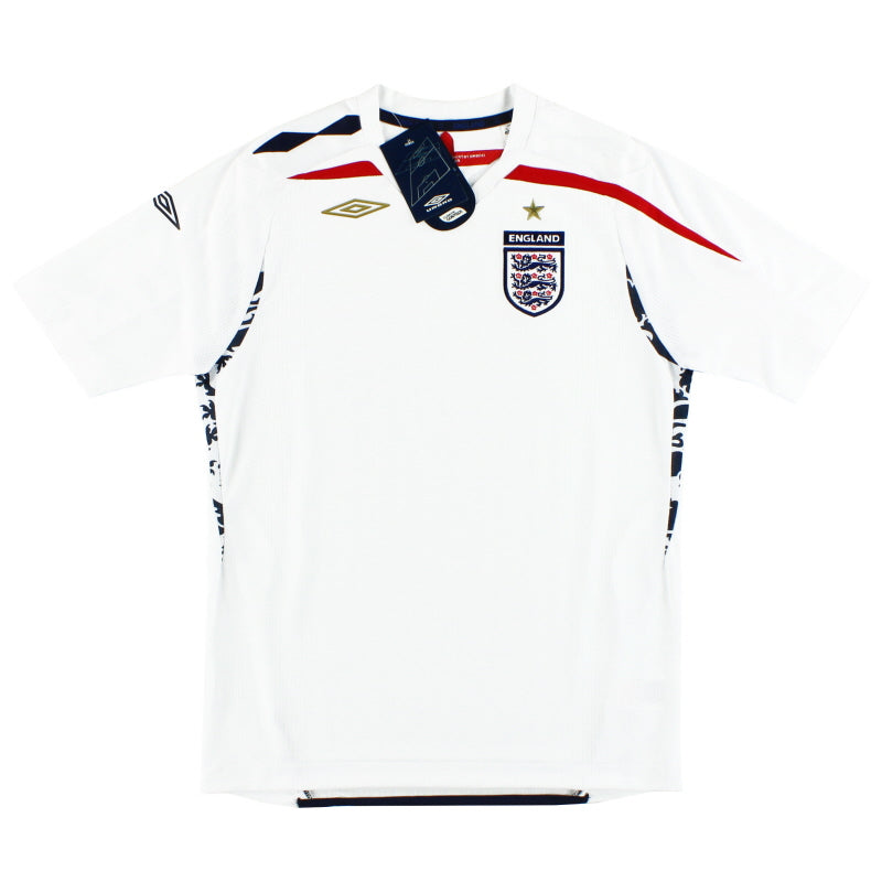 2007-09 England Umbro Home Shirt *BNIB* Y