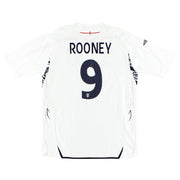 2007-09 Camiseta Umbro de la Selección de Inglaterra Rooney #9 Talla XL