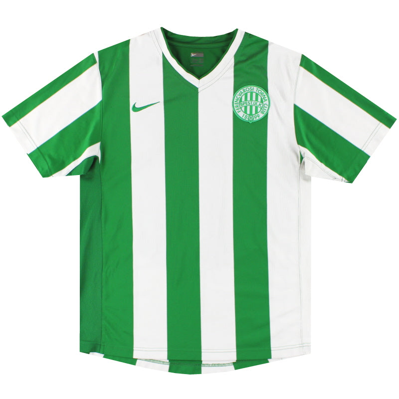 2007-09 Ferencvaros Nike Player Issue Camiseta Local L