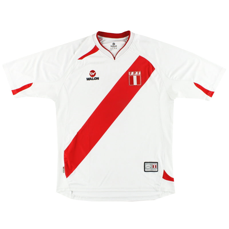 2007-09 Perú Camiseta Local #8 L