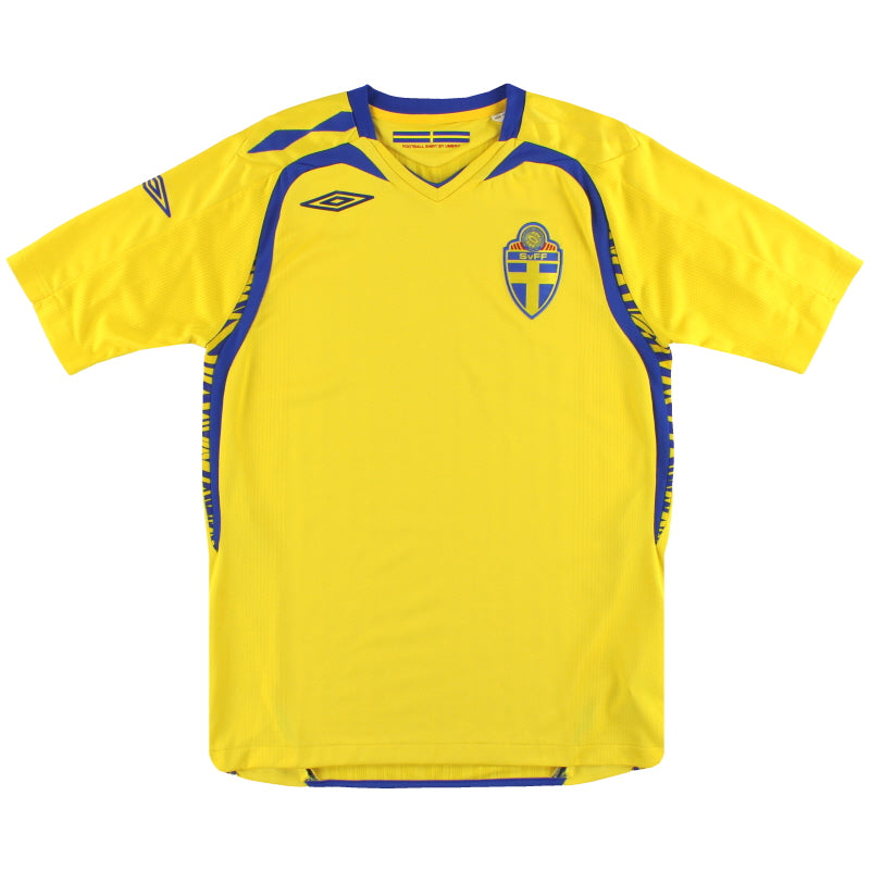 Camiseta Umbro Local Suecia 2007-09 M