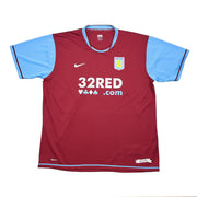 Camiseta de local del Aston Villa 2007/08 Harewood #9 (XXL) Nike