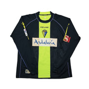 2007/08 Cádiz CF R.Navas #13 Manga Larga *Issue de Partido* Camiseta Portero (L) Kelme