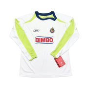 2007/08 Chivas Guadalajara Chicharito #25 *BNWT* Camiseta de visitante de manga larga (S) Reebok