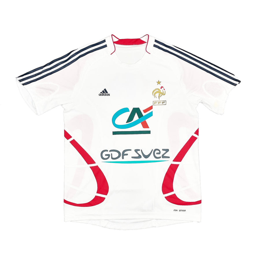 Camiseta de entrenamiento Francia 2007/08 (L) Adidas