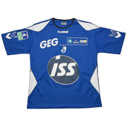 2007/08 Grenoble El Moubarki #28 Camiseta de Local *Versión de Jugador* (L) Hummel