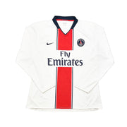 Camiseta de visitante de manga larga Nike del PSG Pauleta #9 *emitida para jugador* de la temporada 2007/08 (XL)