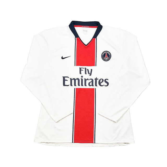 2007/08 PSG Pauleta #9 *Player Issue* L/S Away Shirt (XL) Nike