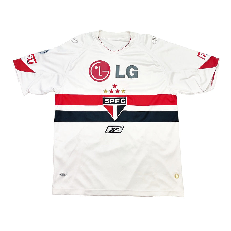 Camiseta local Santos Leandro #9 (L) Reebok 2007/08
