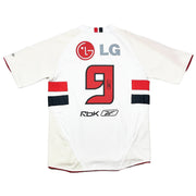 2007/08 Camiseta de local del Sao Paulo #9 (L) Reebok