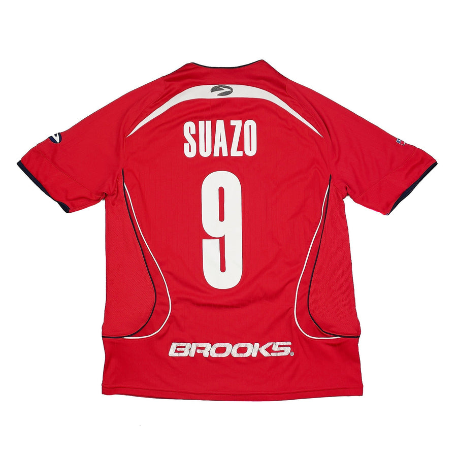 2007/09 Chile Suazo #9 Camiseta Local (S) Brooks
