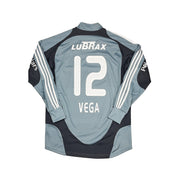 2007/09 River Plate Vega #12 Camiseta de Portero (M) Adidas *Versión Jugador*