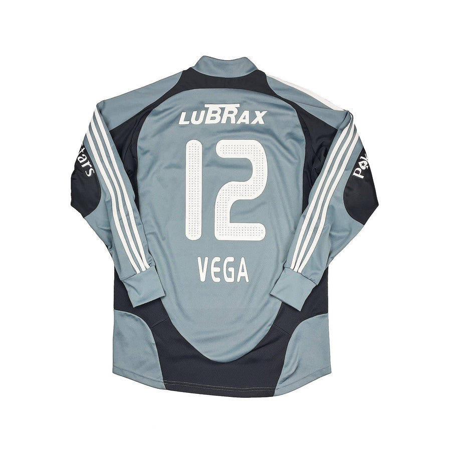 2007/09 River Plate Vega #12 Camiseta de Portero (M) Adidas *Versión Jugador*