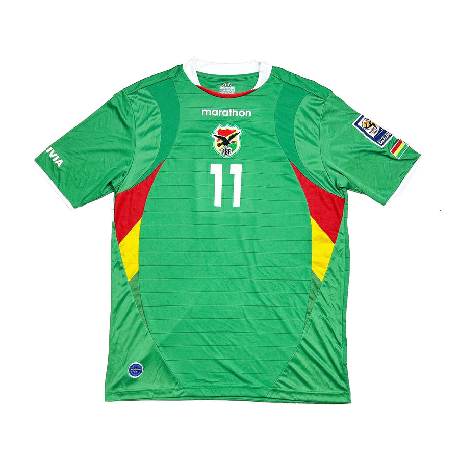 2007/10 Bolivia #11 *Versión Jugador* Camiseta de local (XL) Marathon