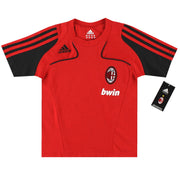2008-09 AC Milan adidas Camiseta de Ocio *con etiquetas* XS.Niños