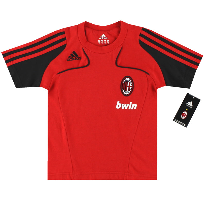 2008-09 AC Milan adidas Camiseta de Ocio *con etiquetas* XS.Niños