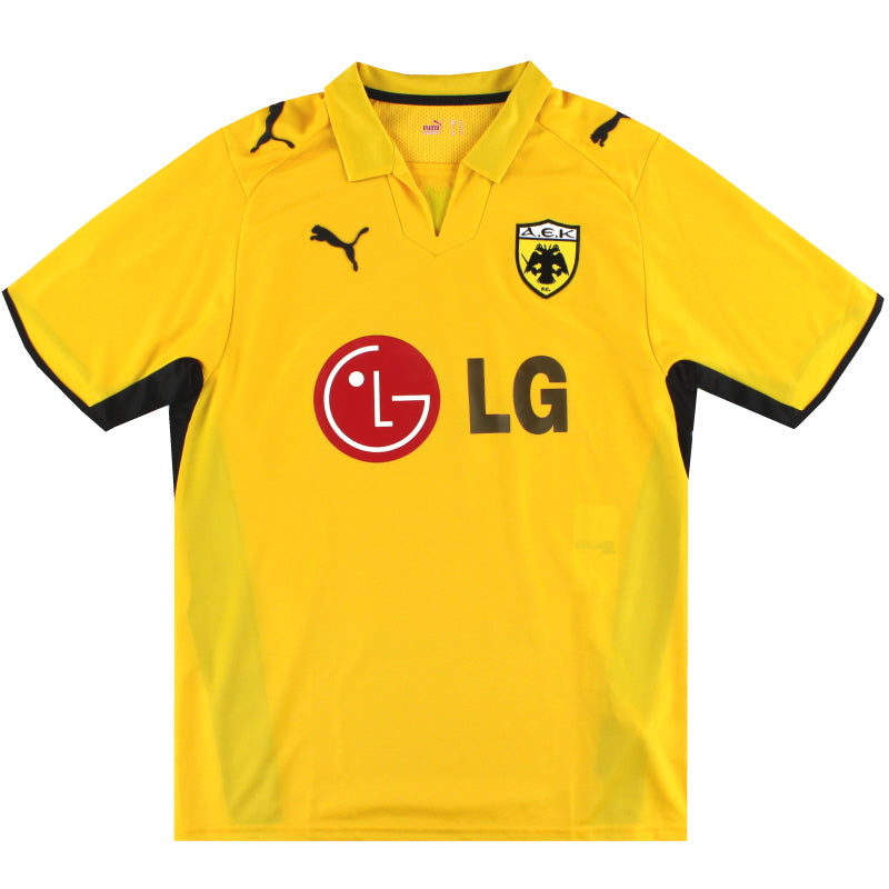 Camiseta de casa Puma AEK Atenas 2008-09 L