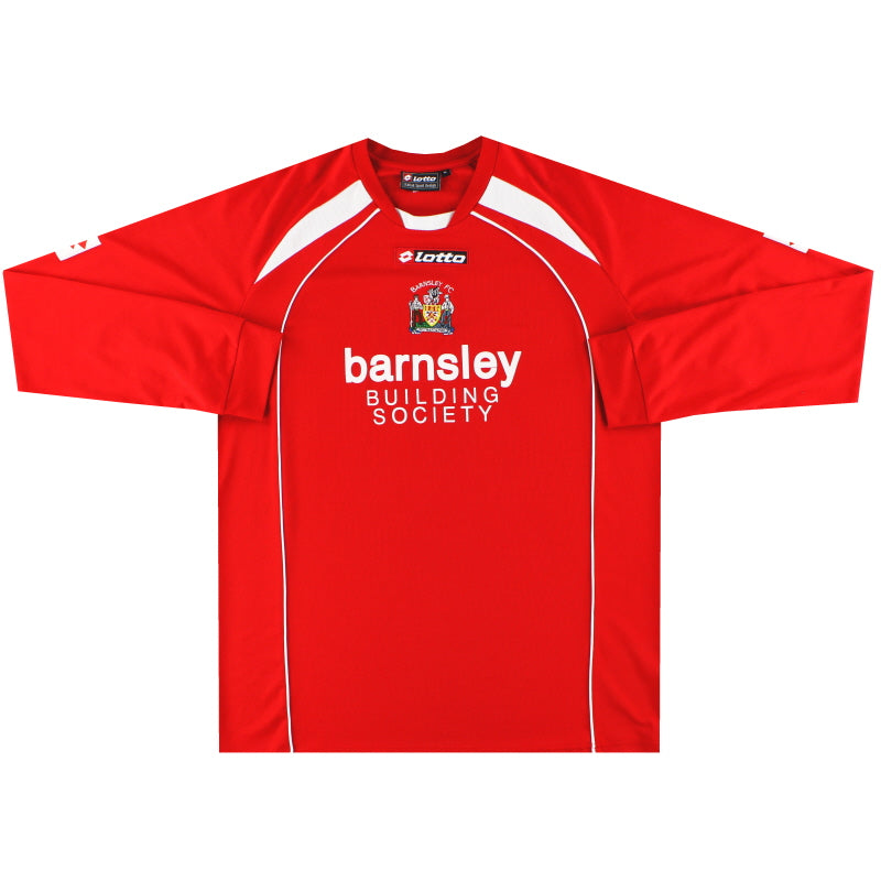 2008-09 Barnsley Lotto Camiseta de local manga larga XL