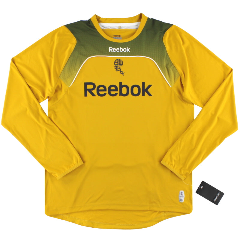 2008-09 Camiseta de visitante Reebok del Bolton *con etiquetas* Manga larga XL