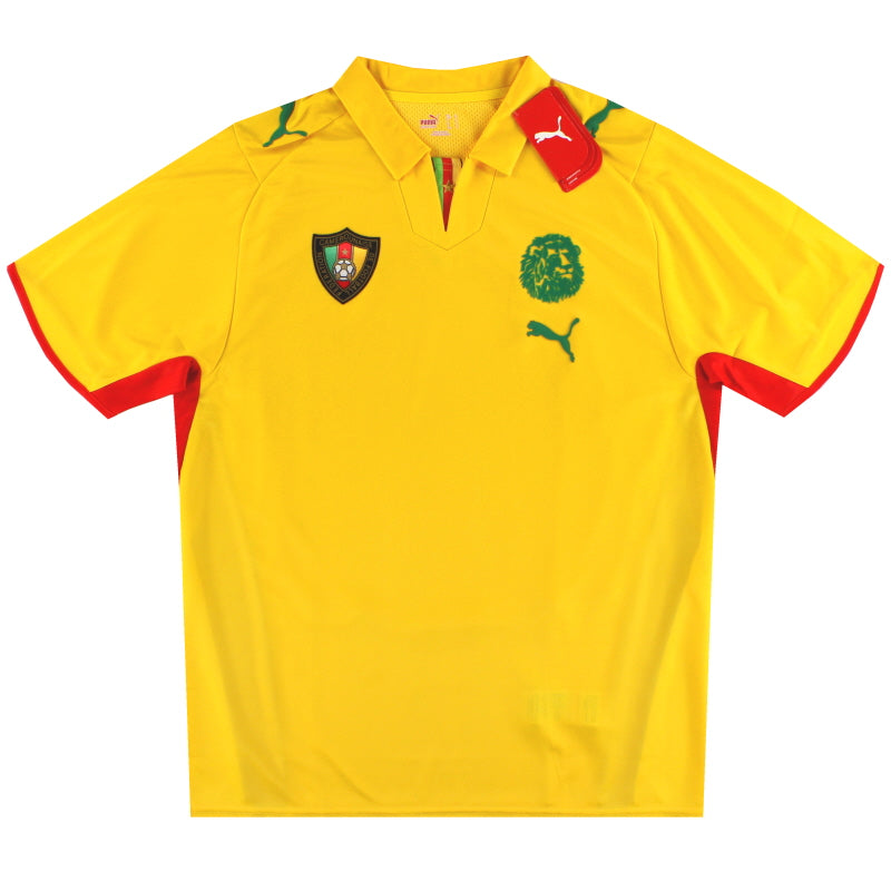 2008-09 Camerún Puma Camiseta Visitante *Nueva en caja* L