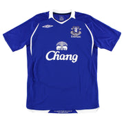 Camiseta de local Umbro del Everton 2008-09 XXXL