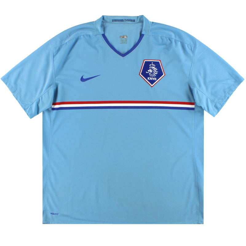 Camiseta de visitante Nike Holanda 2008-09 XL