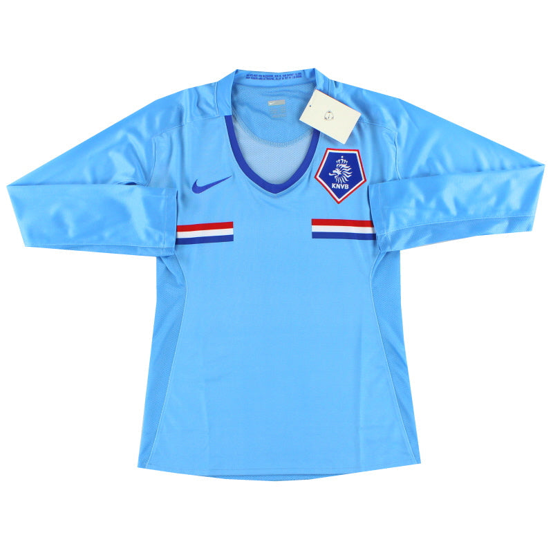 2008-09 Holanda Nike Camiseta de Visitante de Jugador Manga Larga *con etiquetas* Mujer