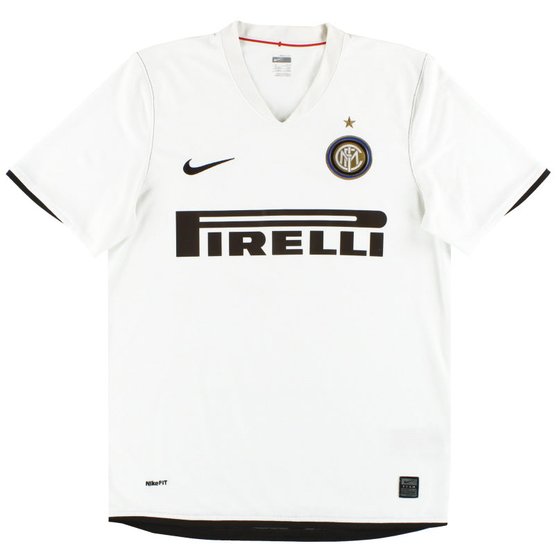 Camiseta de visitante Nike del Inter de Milán 2008-09 XL