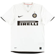 Camiseta de visitante Nike Inter de Milán 2008-09 *con etiquetas* XXL