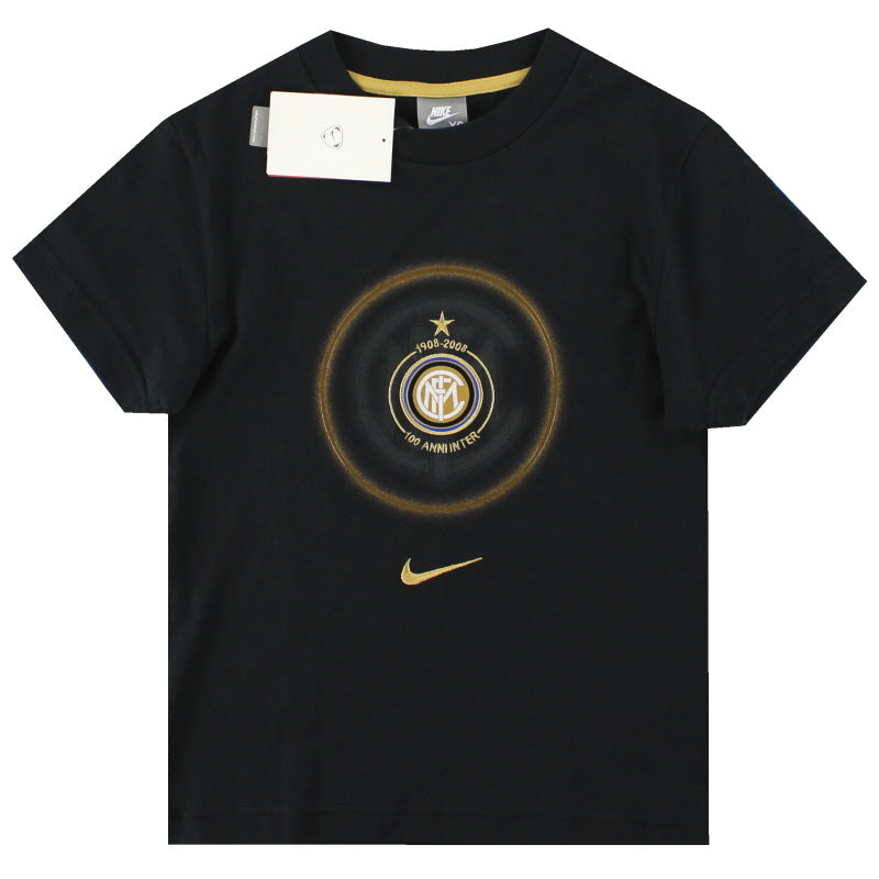 2008-09 Inter de Milán Nike Graphic Tee *BNIB* XS.Niños
