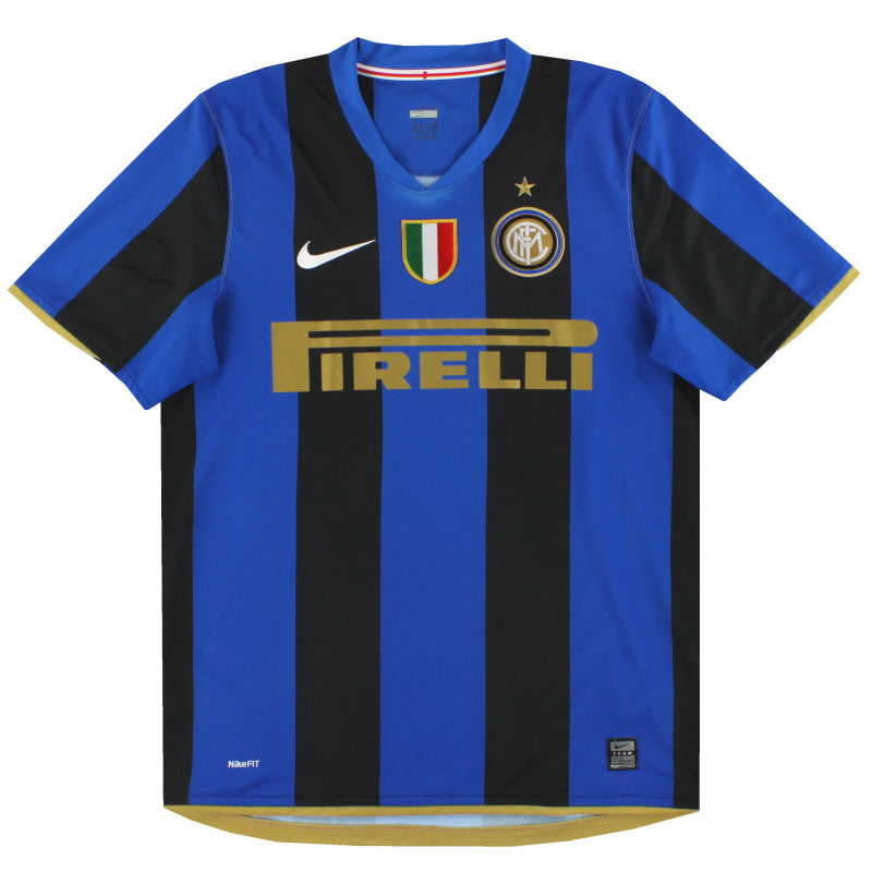 Camiseta Nike Local Inter de Milán 2008-09 Talla M