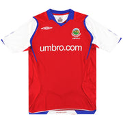 Camiseta de visitante Umbro Linfield 2008-09 Talla S