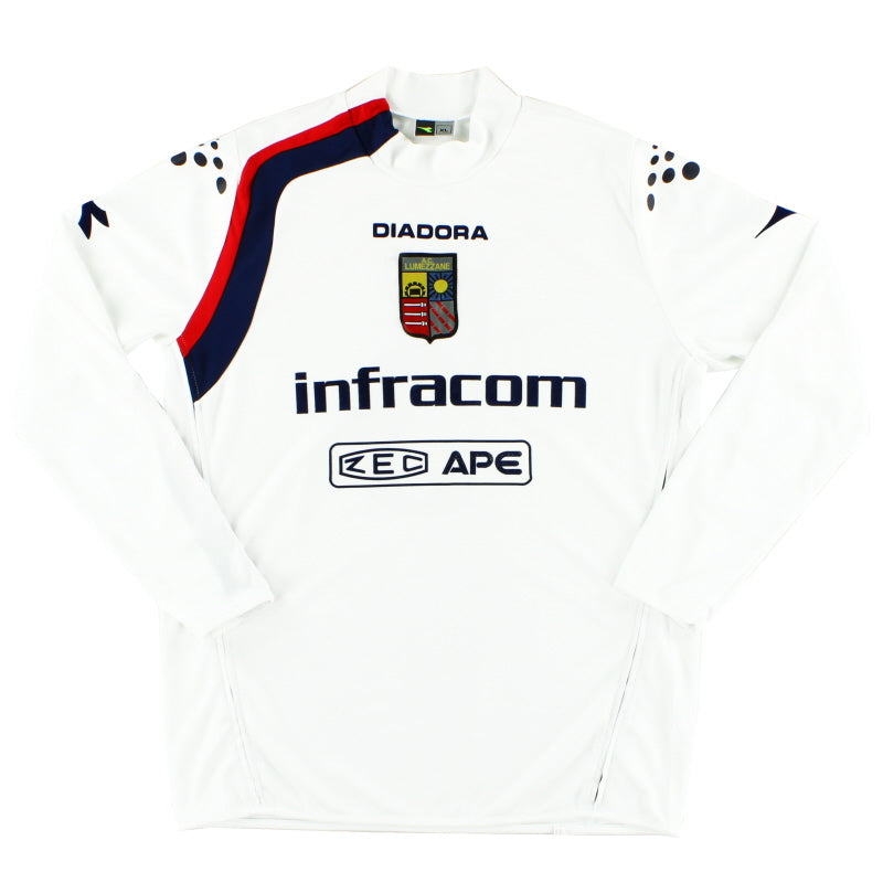 Camiseta Lumezzane Visitante 2008-09 #5 Manga Larga XL