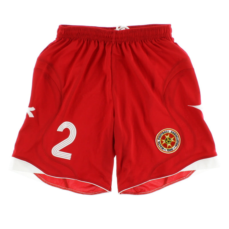 2008-09 Malta Match Issue Away Shorts #2 Talla S