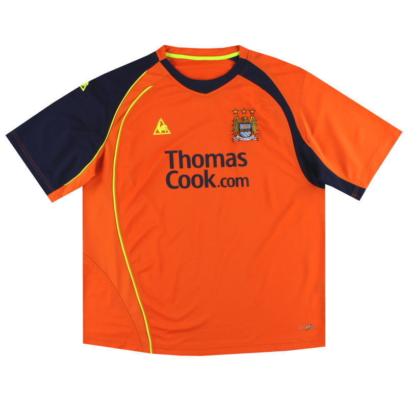 Camiseta de la tercera equipación del Manchester City Le Coq Sportif 2008-09 XXXL