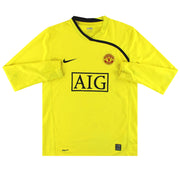 2008-09 Manchester United Nike Camiseta Portero XL.Niños