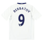 Camiseta de visitante Nike del Manchester United 2008-09 Berbatov #9 XL