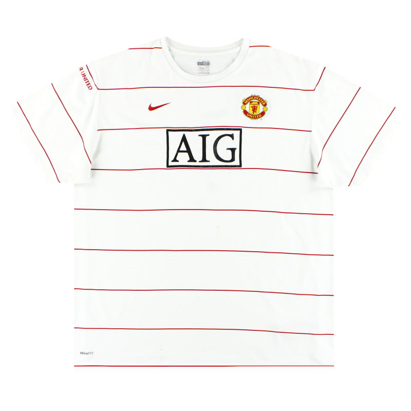 Camiseta de entrenamiento Nike del Manchester United 2008-09 XXL