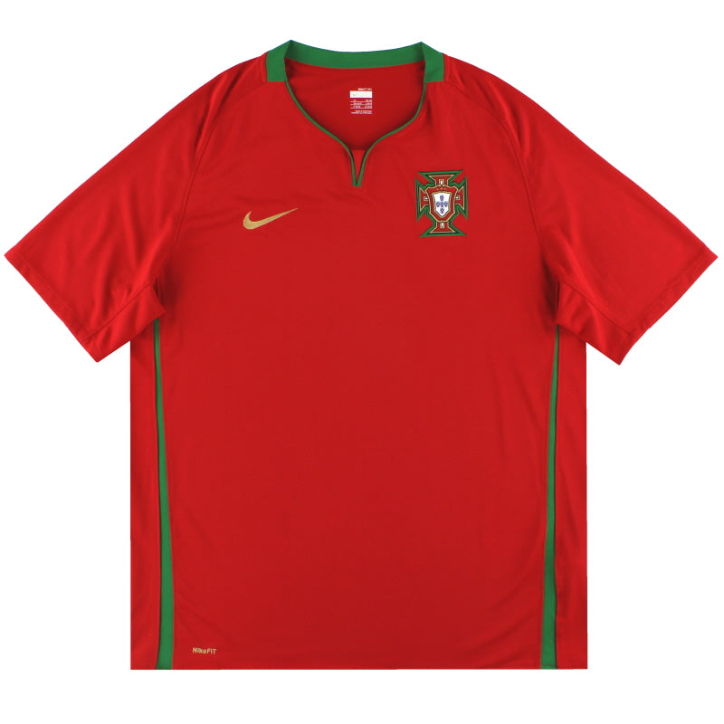 2008-09 Portugal Nike Home Shirt *Mint* M