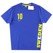 2008-09 Suecia Nike Ibrahimovic Camiseta *con etiquetas* M