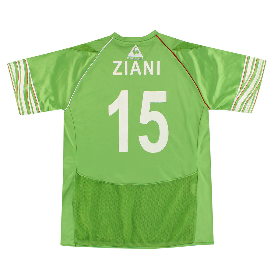 2008-09 Algeria Le Coq Sportif Home Shirt Ziani #15 XL