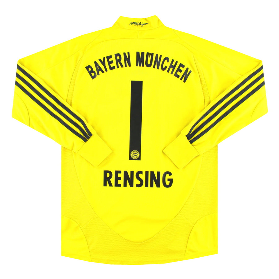 2008-09 Bayern Munich adidas Goalkeeper Shirt Rensing #1 XL.Boys - Classic Football Kit