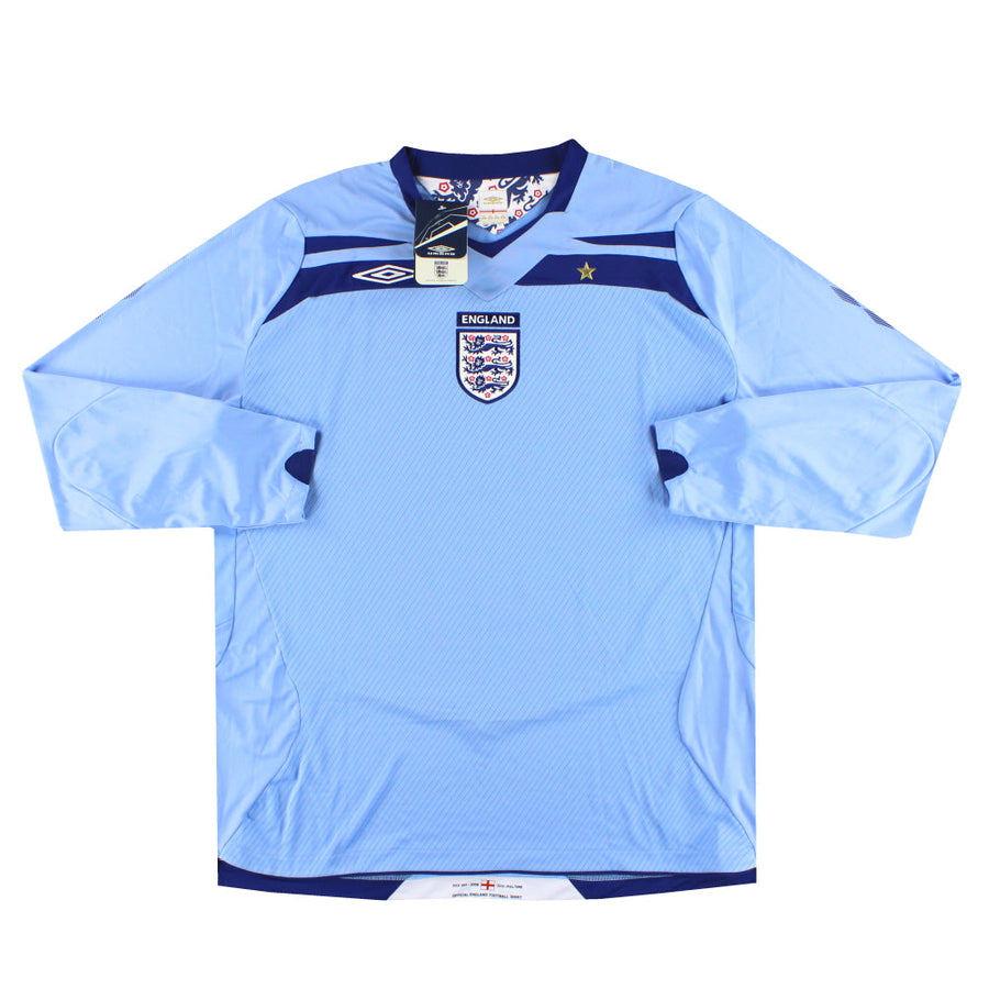 2008-09 Inglaterra Umbro Camiseta Portero *c/etiquetas* XXL