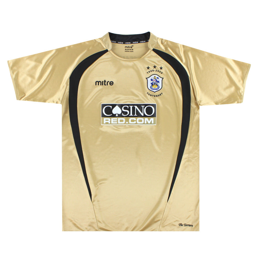 Camiseta Visitante XL Mitre Centenario del Huddersfield 2008-09