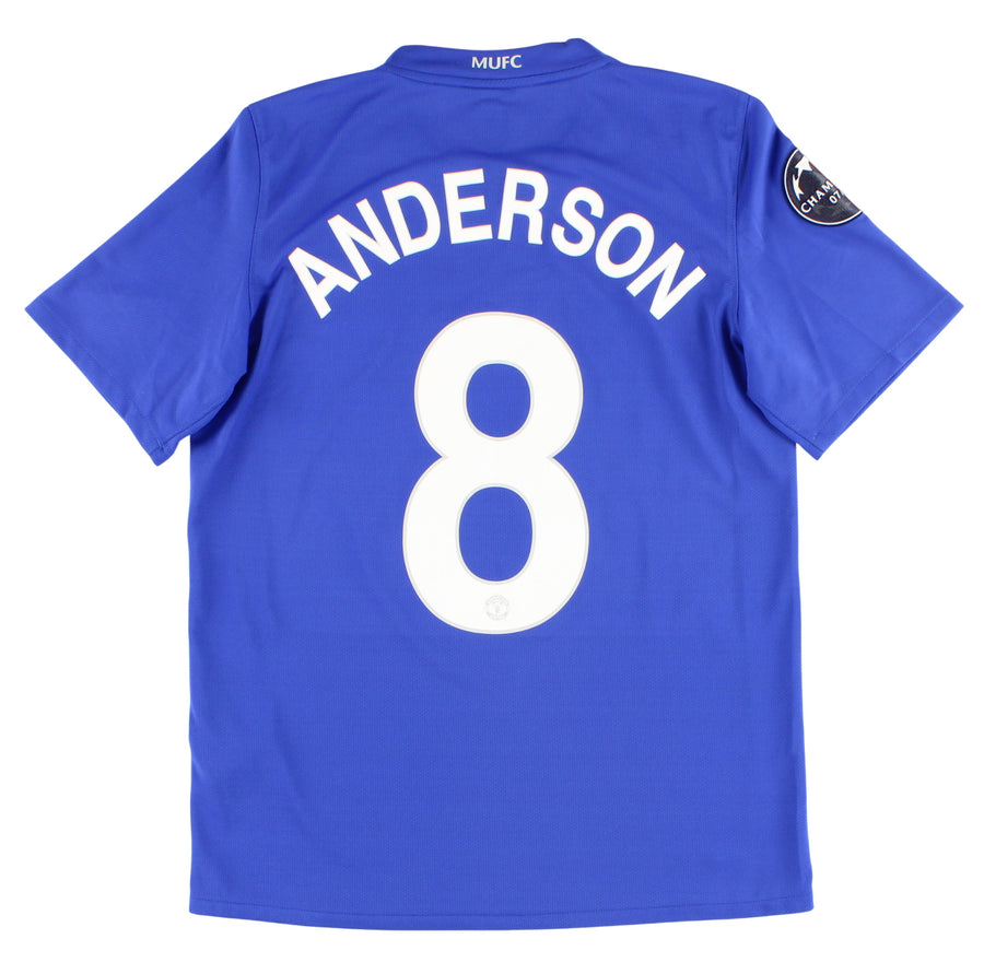 2008-09 Manchester United Nike Third Shirt Anderson #8 *Mint* S