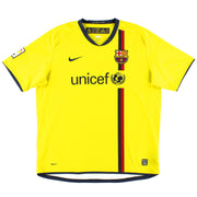 Camiseta de visitante Nike del FC Barcelona 2008-10, talla L